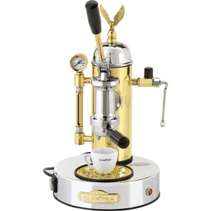 Elektra ART.S1CO Micro Casa Espresso Machine - Chrome and Brass