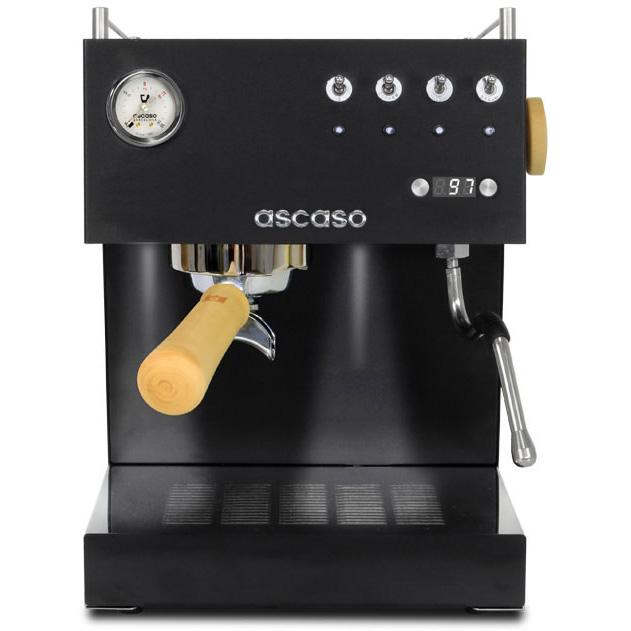 Ascaso Steel Uno Professional PID Espresso Machine w/ wood handle & steam knob