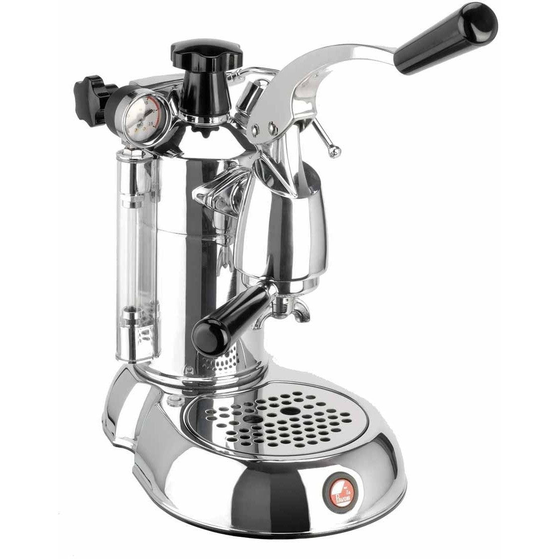 La Pavoni Stradivari Manual Espresso Machine - Chrome - ESC-8