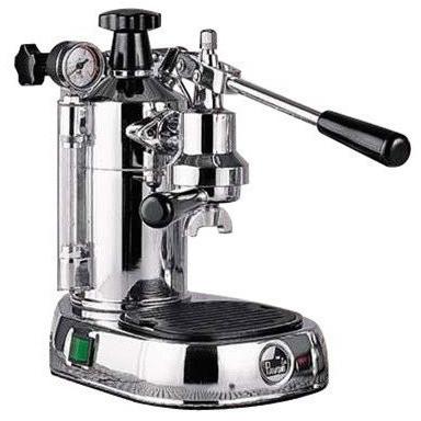 La Pavoni Professional Manual Espresso Machine - Chrome Base - PC-16